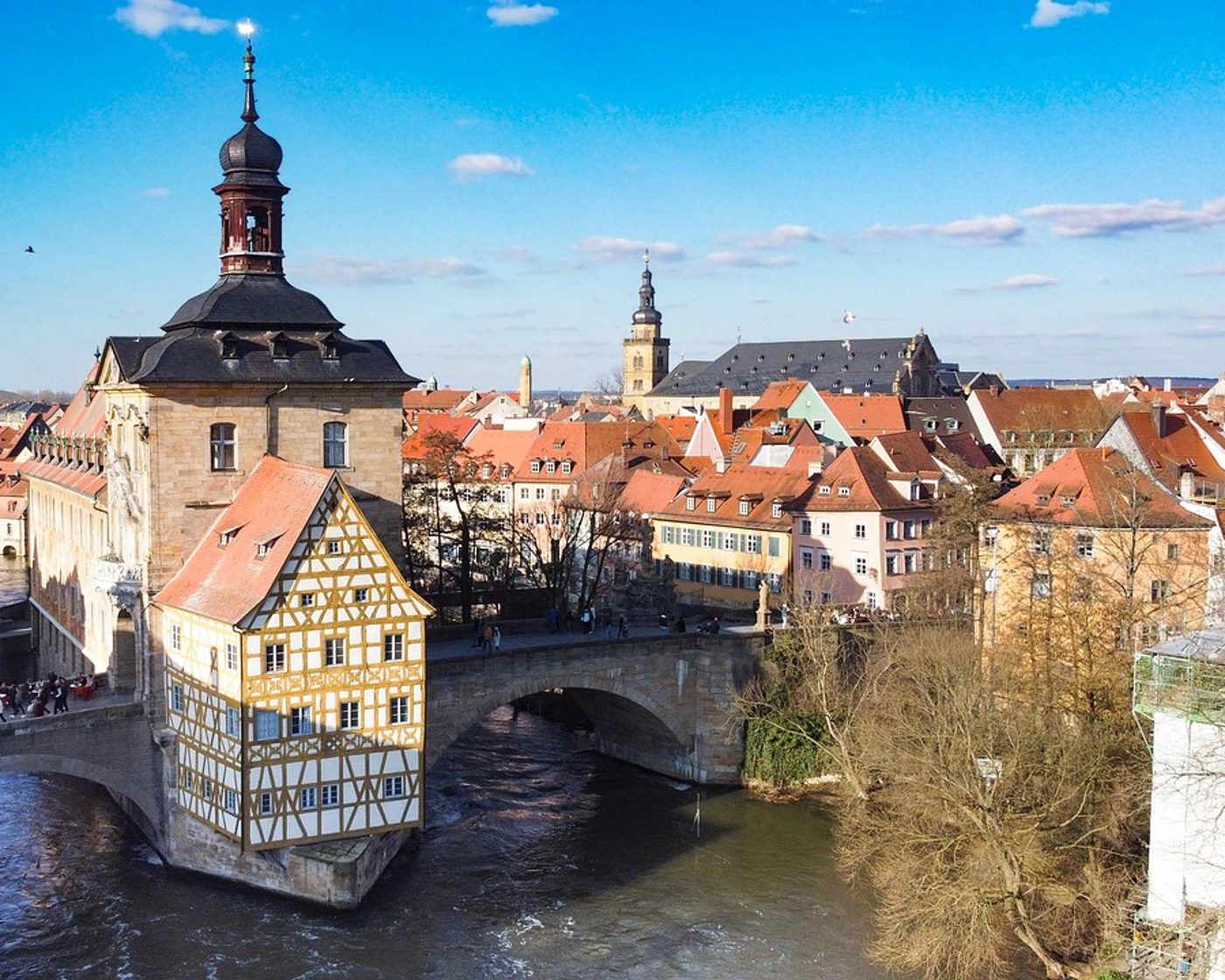 Bamberger Altstadt als Ziel für ein Wochenende in Franken