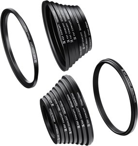 K&F CONCEPT Step‑Up/Down‑Ringe (18tlg)