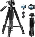 Victiv Kamera Stativ mit 52–160-185cm Höhe für DSLR oder Handy