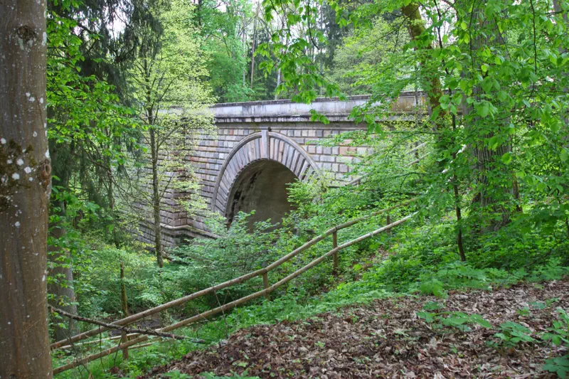 Brückkanal des Ludwig-Donau-Main-Kanals über der Schwarzachklamm