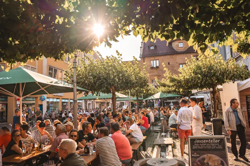 Das Weinfest ins Ansbach