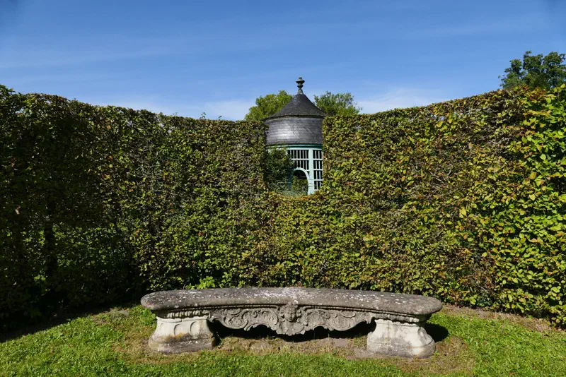 Rokokogarten Veitshöchheim als Kulisse des Weinfests Anfang August 2026