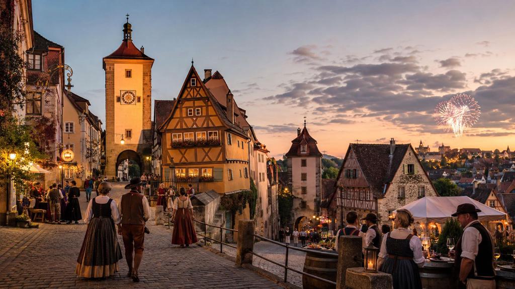 Reichsstadt-Festtage in Rothenburg bei den Events in Franken im September 2026