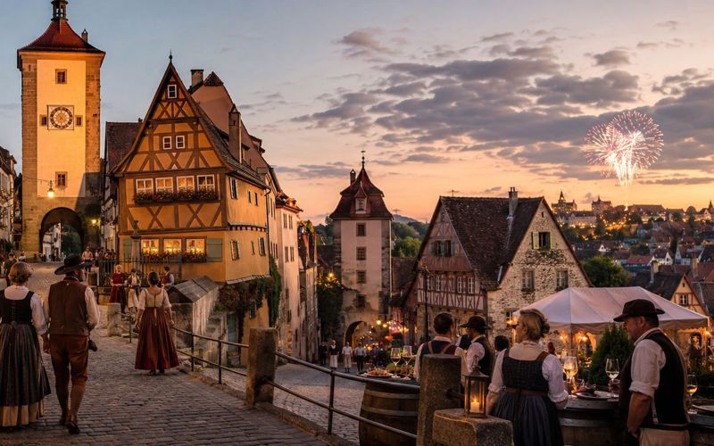 Reichsstadt-Festtage in Rothenburg bei den Events in Franken im September 2026