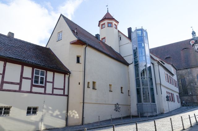 Markgrafenmuseum am Kaspar-Hauser-Platz in Ansbach