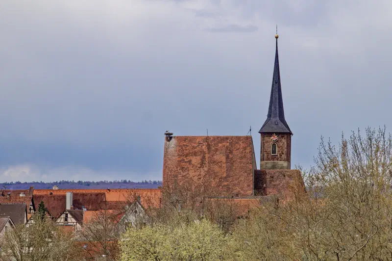Spitalkirche mit Museum Kirche in Franken in Bad Windsheim