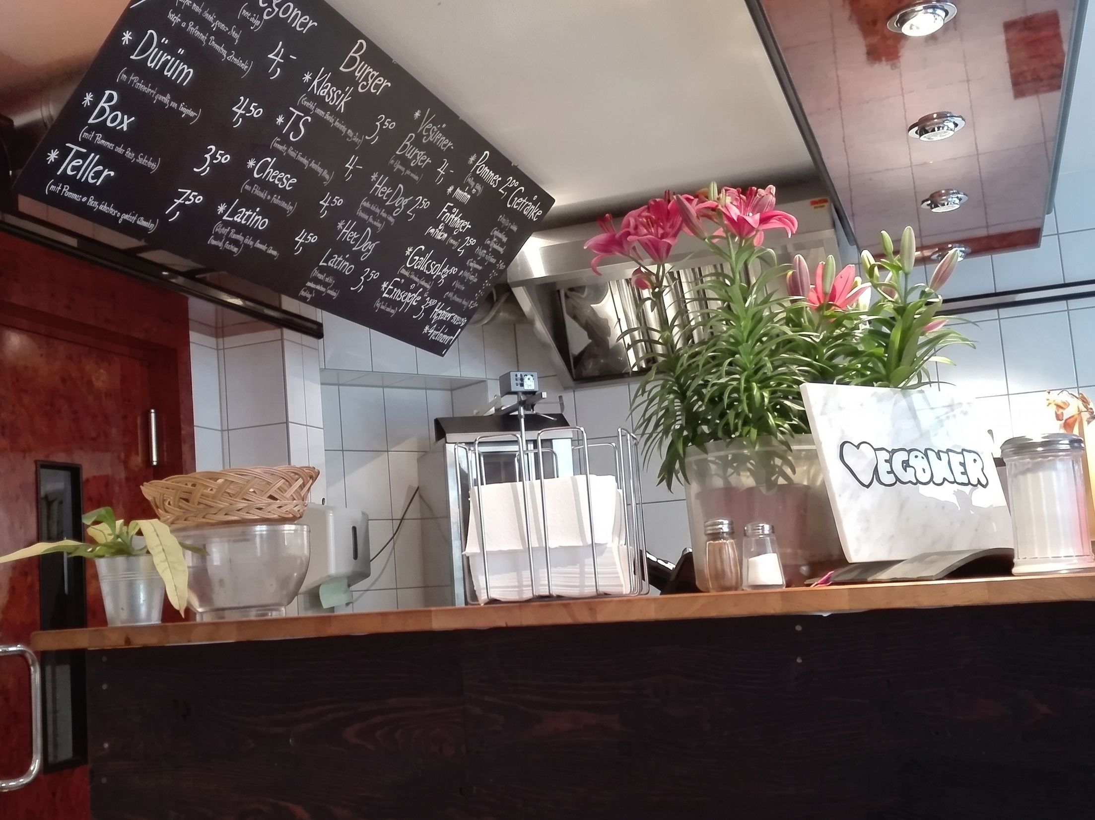 Vegöner, Vegan — Fast Food