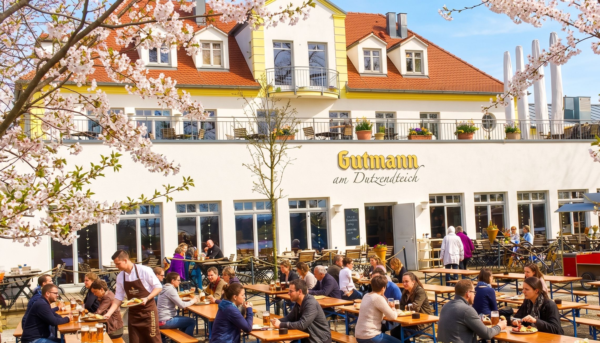 Wirtshaus Gutmann am Dutzendteich, Fränkisch — Wirtshaus