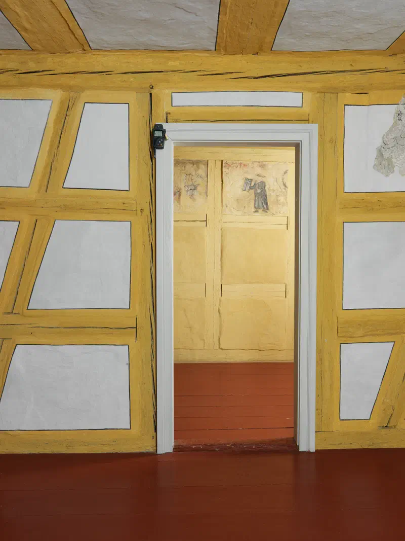 Historischer Innenraum im Jüdischen Museum Franken in Schwabach
