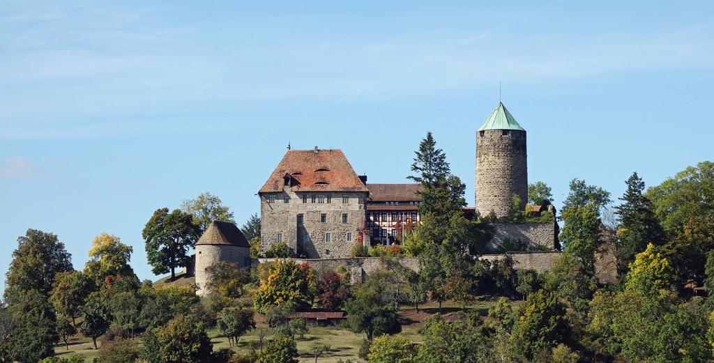 Romantische Hotels in Franken mit Burg Colmberg in Mittelfranken