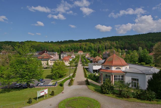 Historische Kuranlage des Bayerischen Staatsbads Bad Brückenau