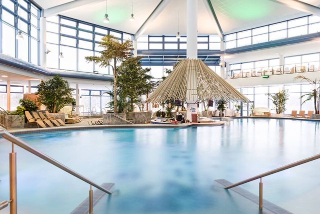 Siebenquell GesundZeitResort in Weißenstadt im Frühling